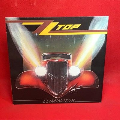 ZZ TOP Eliminator 1983 VINYL LP + INNER original legs Sharp Dressed Man record P