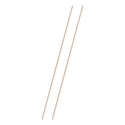 2-Pack Copper Round Rod 2mm x 300mm T2 Copper Stock