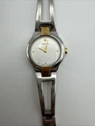 Seiko Women’s Quartz Watch 1N00-0GM0 Two Tone Stainless Steel Japan Vintage
