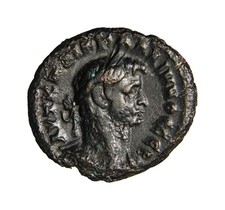 Egypt, Alexandria. Gallienus. A.D. 253-268. &AElig; tetradrachm Alexandria Eagle Date