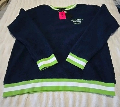 Seattle Seahawks / FOCO / NFL Sherpa Sweatshirt - NWT Mens XL