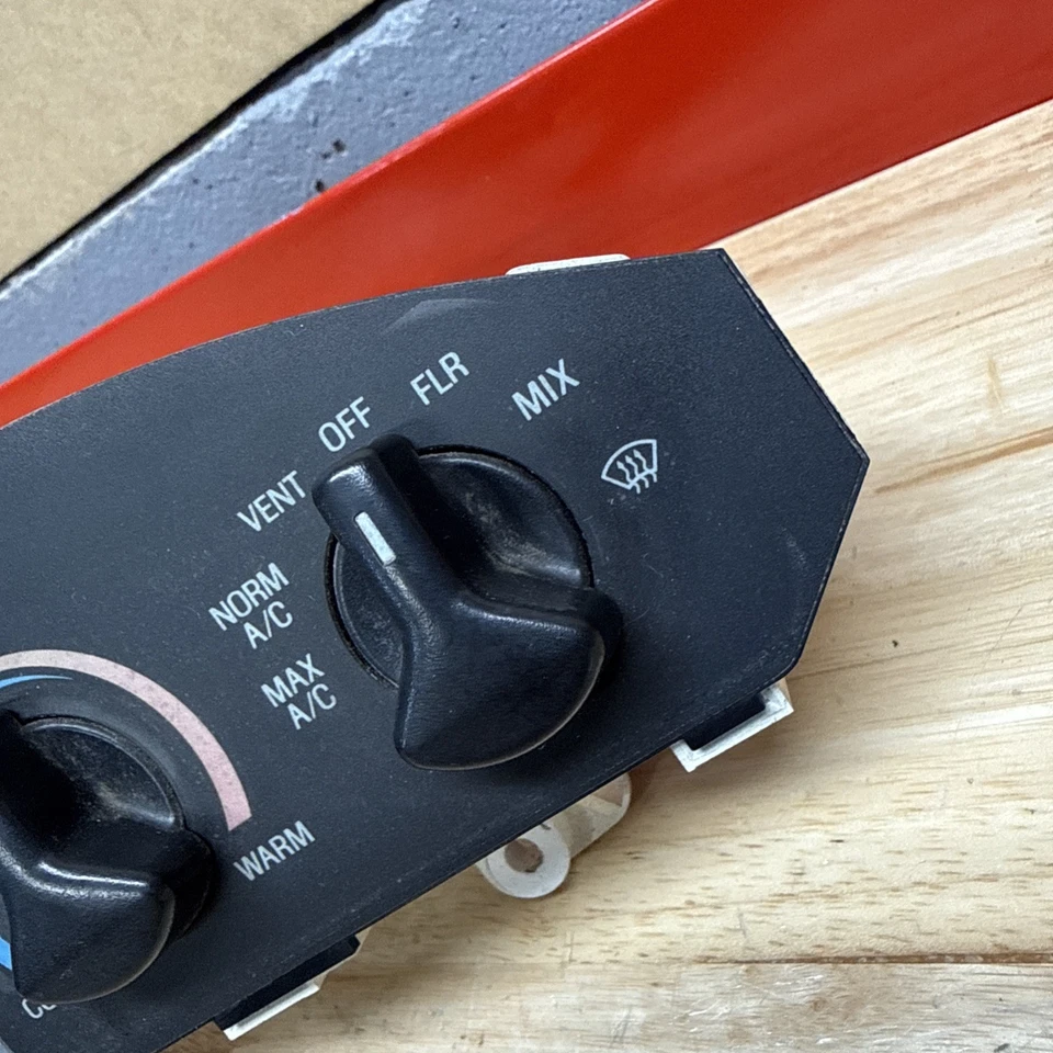 OEM 99-14 Ford E250 E150 E350 Van AC Heater Temperature Climate Control Switch - Imagem 4 de 4