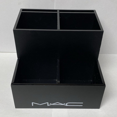 MAC Cosmetics Desktop Organizer/Makeup Storage 6'' W X 6'' L X 4.3/4'' H ~ RARE/HTF