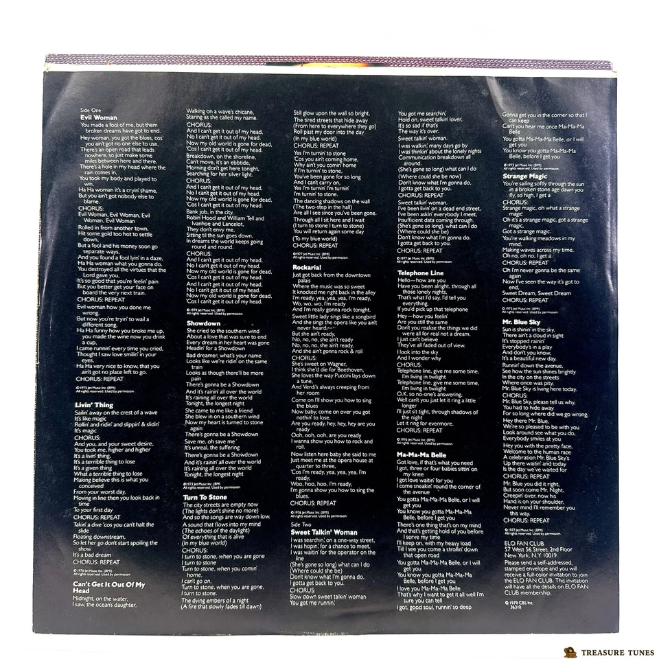 Electric Light Orchestra – ELO's Greatest Hits - Image 4 of 4