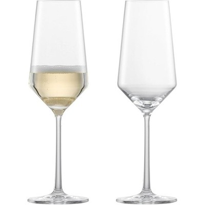 Unique Crystal Flutes Effervescence Points Dishwasher Safe Made in Germany New