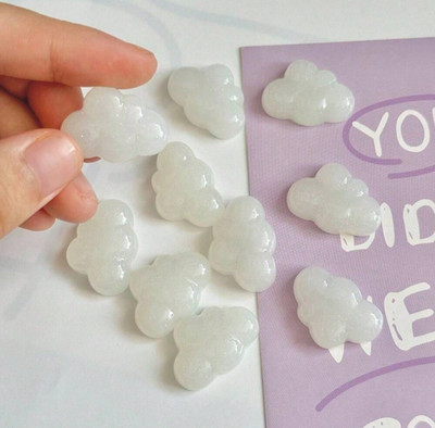 5 weiße Wolken Magnet Kühlschrankmagnete 3D Kreativ Set UK  
