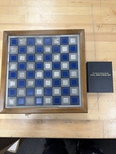 Vintage 1983 Franklin Mint Civil War Chess Set The National Historical Society