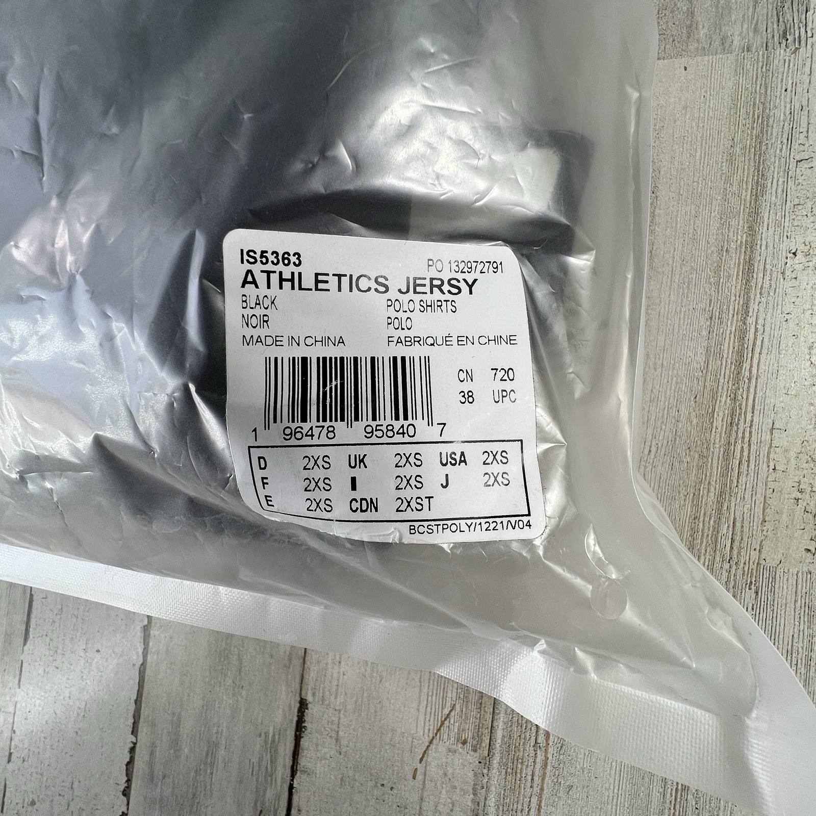 Fear of God x Adidas Black Athletics Goalie Jersey TShirt 2XS thumbnail 21