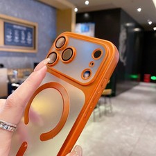 For iPhone 17 Pro Max Air Frosted Case Mag Safe Shockproof Full Camera Cover