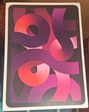 USED EMPTY BOX ONLY iPad Air 5th Generation Wi Fi 64 GB RED MODEL A2589