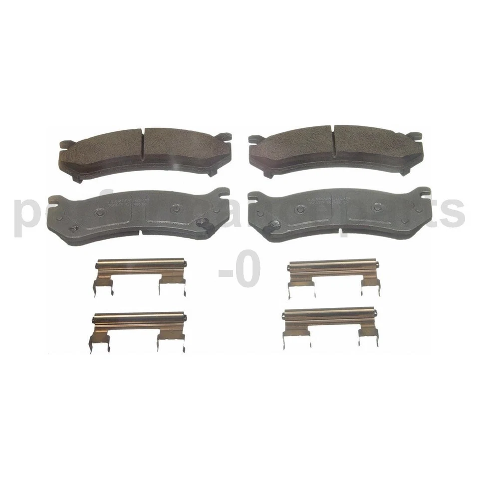 Rear Disc Brake Pad Set Disc Brake Rotor for Chevrolet Silverado 1500 2001-2002 - Image 4 of 4