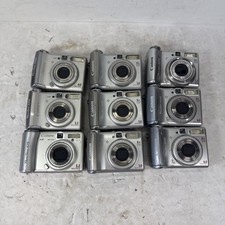    FOR PARTS    Canon Powershot A570 A540 A530 A520 A510 Digital Camera LOT OF 9 