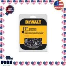 8in Chainsaw Chain 34 Link Replacement Semi Chisel Pole Saw Pruning Cutting Tool