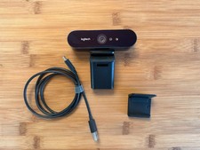 Logitech Brio 4K Pro Webcam V-U0040 Ultra HD Video HDR Pre-Owned