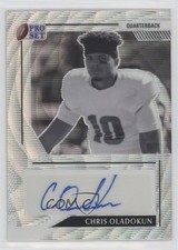 2022 Leaf Pro Set Metal Black & White Silver Wave 24/40 Chris Oladokun Auto 9z3