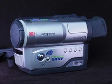 Samsung SCW61 Black/Silver Camcorder Tested Works with Charger