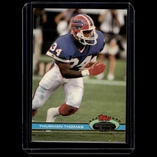 Thurman Thomas 1991 Stadium Club Card 395