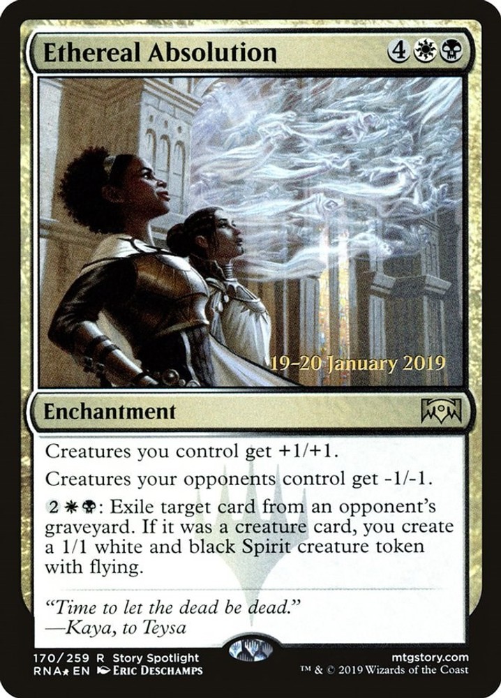 Ethereal Absolution (170) (Foil NM) Prerelease Cards MTG PRE