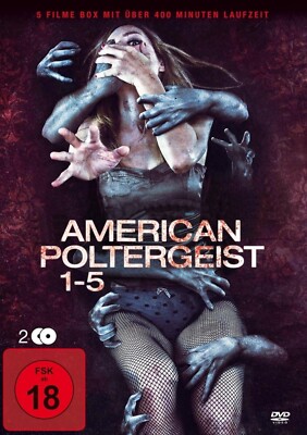 American Poltergeist 1-5 - Horror / Thriller - 400 Minuten - 5 Filme DVD