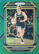 2023 Panini Prizm WNBA MARINA MABREY #124 GREEN PRIZM SKY