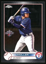 2022 Topps Pro Debut #PDC-5 Ian Moller Chrome ACL Rangers