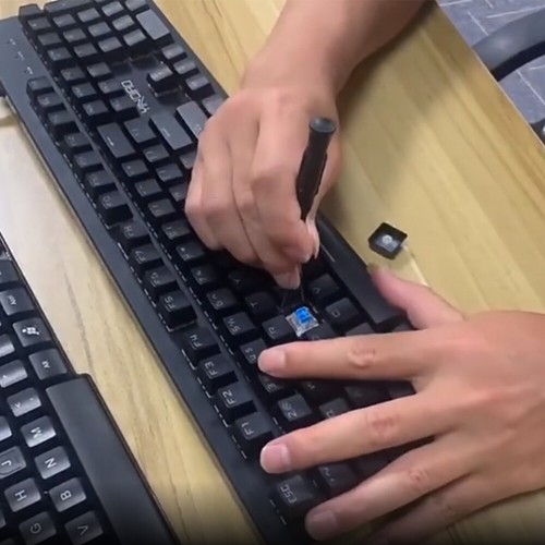 Extracteur De Touches Keycap Clavier Mécanique Outil Pour - Photo 12/12