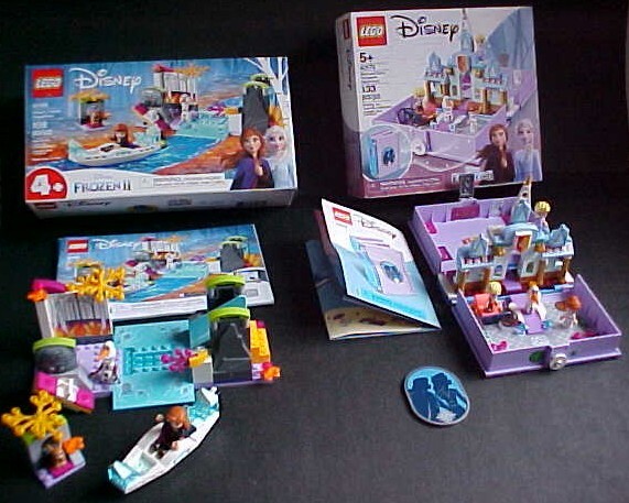 Lego Disney Frozen Anna Elsa Storybook Canoe 43175
