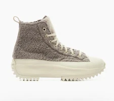 Converse Run Star Hike Sherpa Shoe Mens Casual Shoe Purple White fashion Sneaker