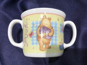 ROYAL DOULTON DISNEY WINNIE THE POOH double handle MUG never used NEW excellent!