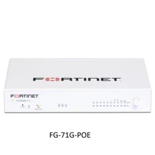 Fortinet Firewall FortiGate-71G-POE 10x GE RJ45 ports 4x GE RJ45 64GB SSD