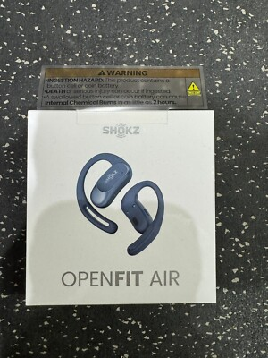 #ad Shokz OpenFit Air Open Ear True Wireless Earbuds Stone Blue New $69.89