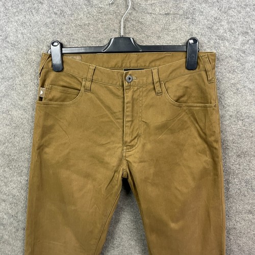Jeans Emporio Armani uomo 31 x 32 colore beige denim slim fit fondo gamba - Foto 2 di 13