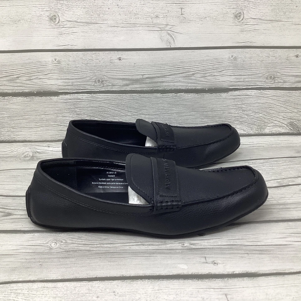 Marc New York Andrew Marc Tanner Loafers Mens Slip On Shoes Black Size 9.5 - Image 3 of 4