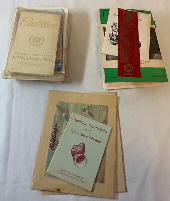 flat rate box full of ASSORTED EPHEMERA~prints,booklets,brochures,etc etc etc