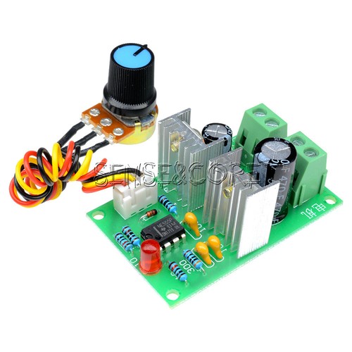 12v 24v 36v 48v Pwm DC Motor Speed Controller Interruttore Reversibile 6a Regolatore - Foto 5