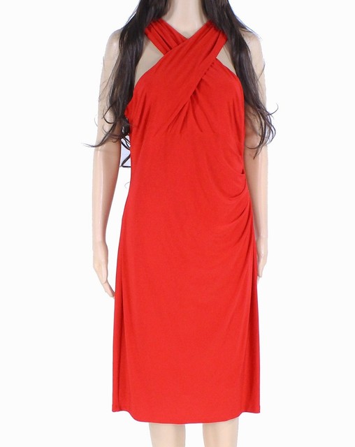 red party dress size 18