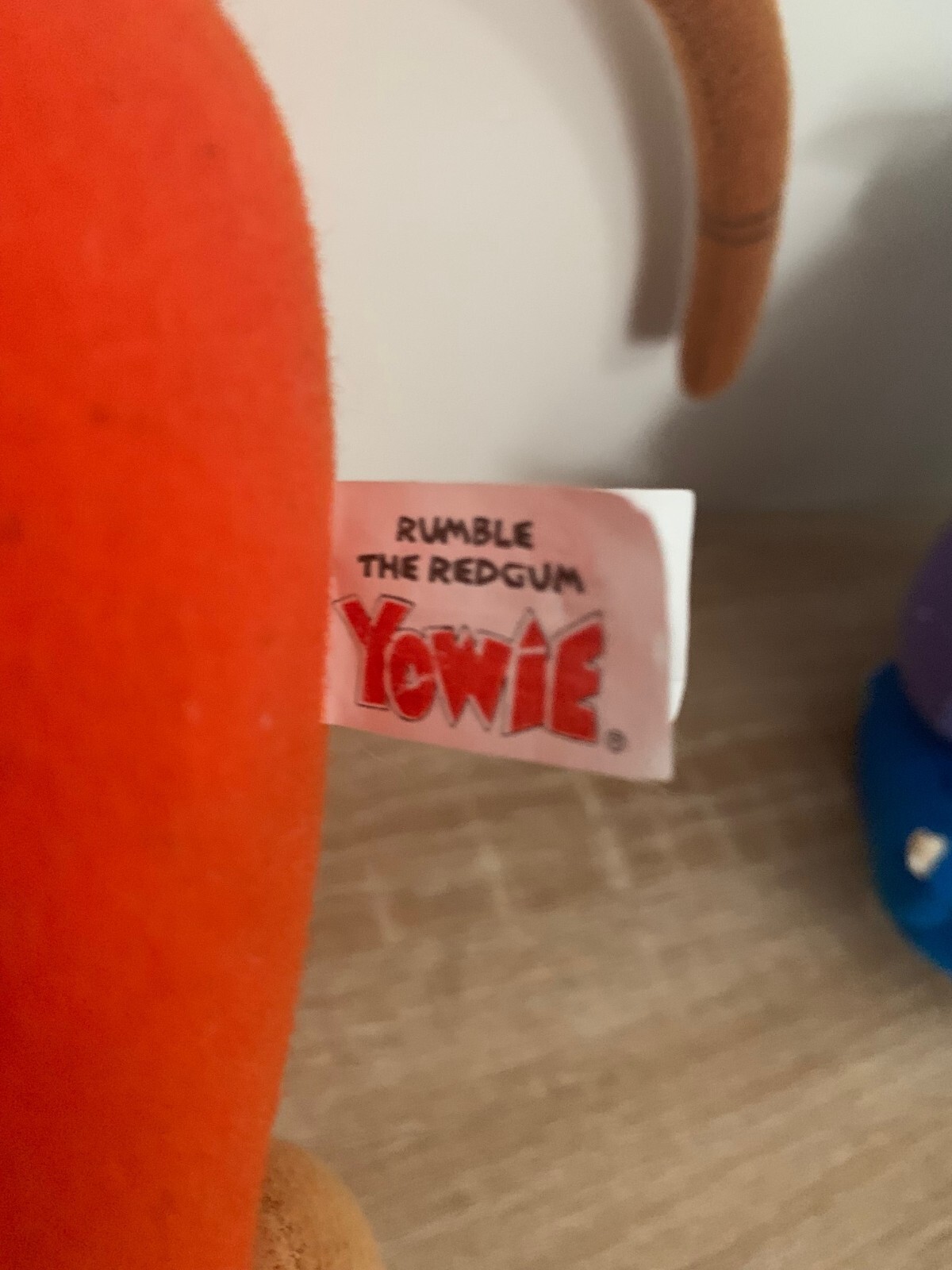 Yowie Lot 2 Vintage Plush Soft Toys Rumble Squish + Various Animal