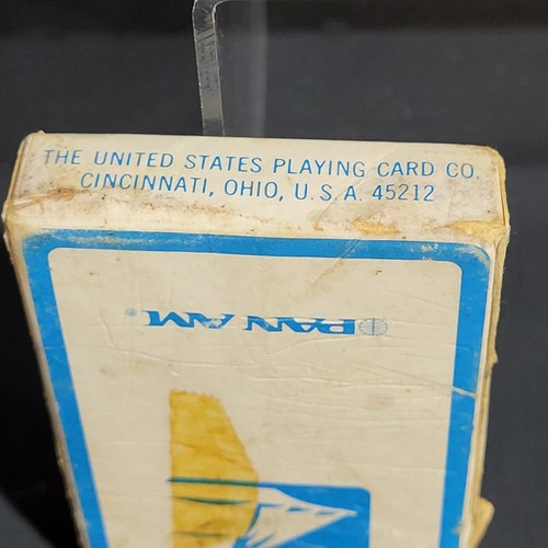2 Decks Sealed Pan Am Airline Playing Cards Clipper Ship International Flags Vtg - Picture 14 of 22