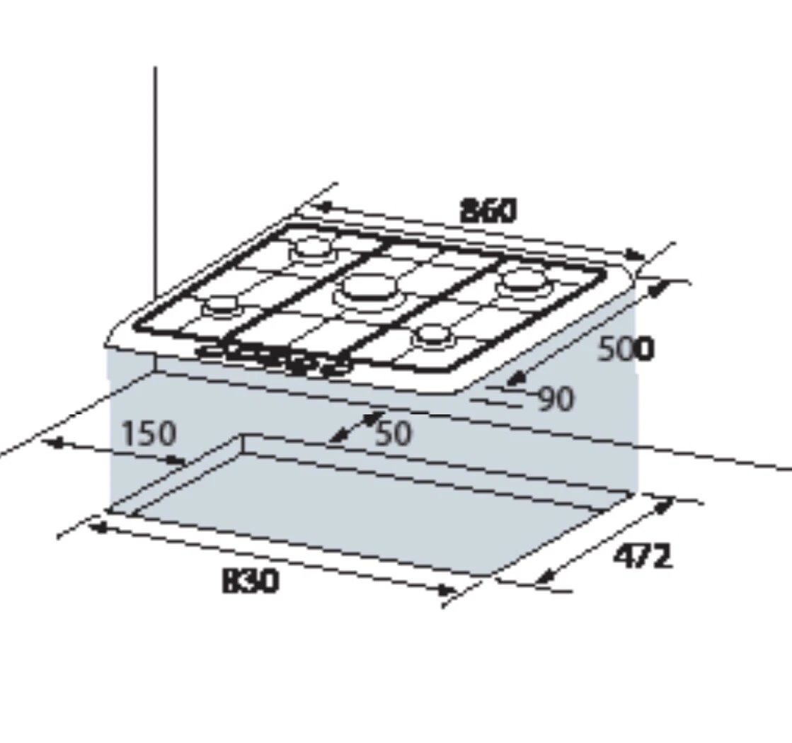 Euromaid on sale gas cooktop