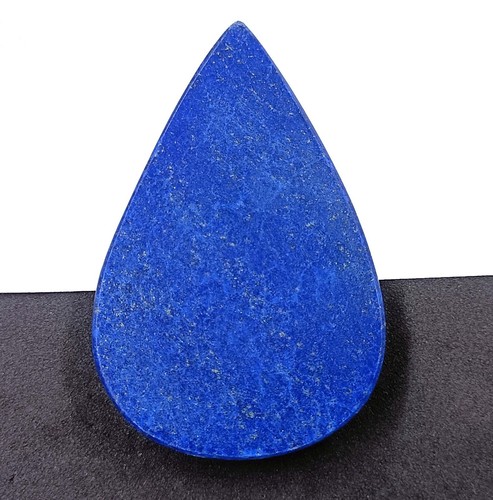 Piedra preciosa suelta de lapislázuli azul natural certificada en forma de pera de 283,5 quilates años 25 - Imagen 2 de 8