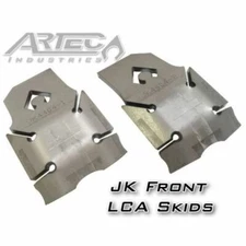 Artec Industries JK4404 Front Lower Control Arm Skids; For Jeep Wrangler JK NEW