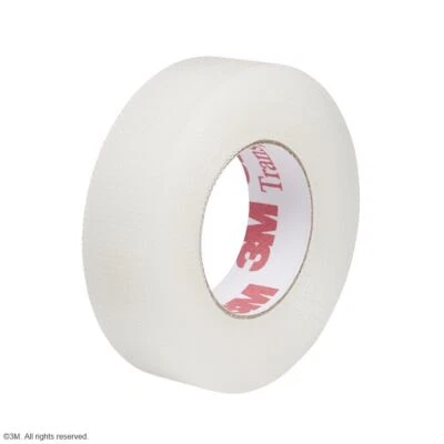 1 Rolle Klebeband Transpore transparent 3M tape Lash Wimpern Extensions Kleber