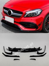 MERCEDES CLASSE A W176 2015-2018 ATTACCO ANTERIORE LABBRO ANTERIORE SPOILER-most