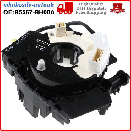 Spiraluhr Federkabel für Nissan Pathfinder Qashqai J10 Navara B5567-BH00A - Bild 6 von 9