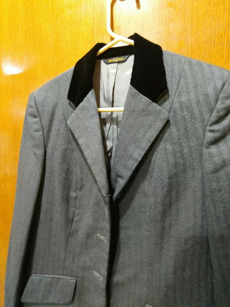 Veste D’équitation Lord Geoffrey – Tailored Sportsman – Grise/noire – USA
