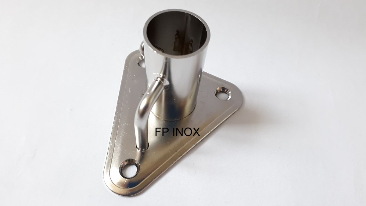 Embase De Chandelier Conique 25mm 90° FP INOX - Inox 316, Réf. EM657BIS Pour Bateau