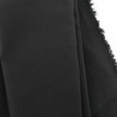 Jersey Schwarzer Baumwollstoff Meterware Schwarzer Pique Stoff