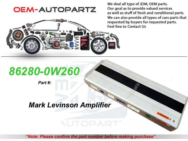 LS460前期マークレビンソン アンプ 86280-0W260 LS460前期マークレビンソン アンプ 86280-0W260