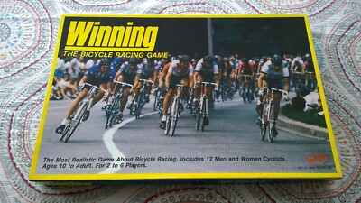 WINNING BICYCLE RACE GAME  JT vintage games and collectibles biking racing Tour 