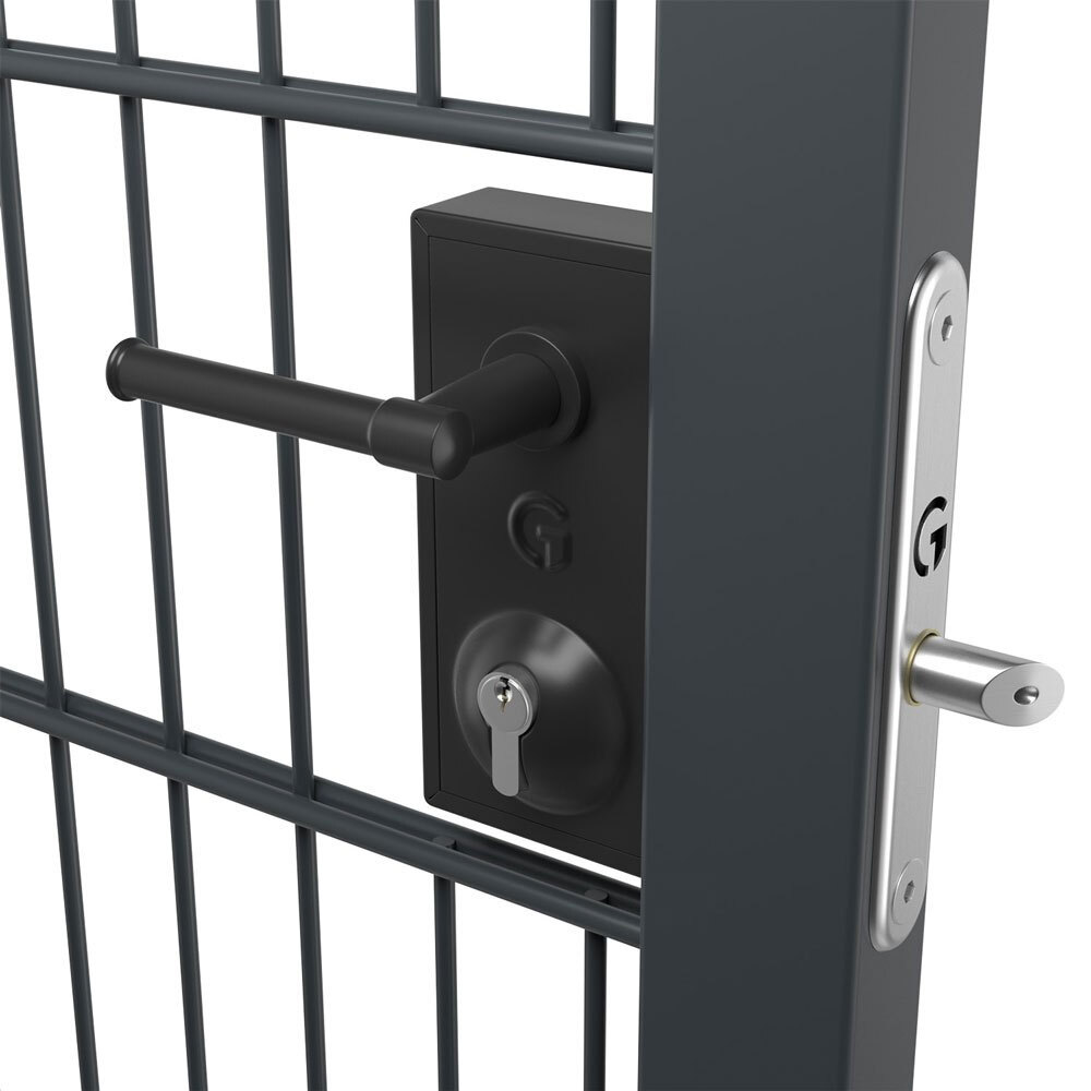 Gatemaster Superlock Latch Deadlock 10-30mm Plain (BLD1030P)